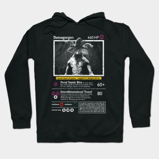 Demogorgon Monster Card Hoodie